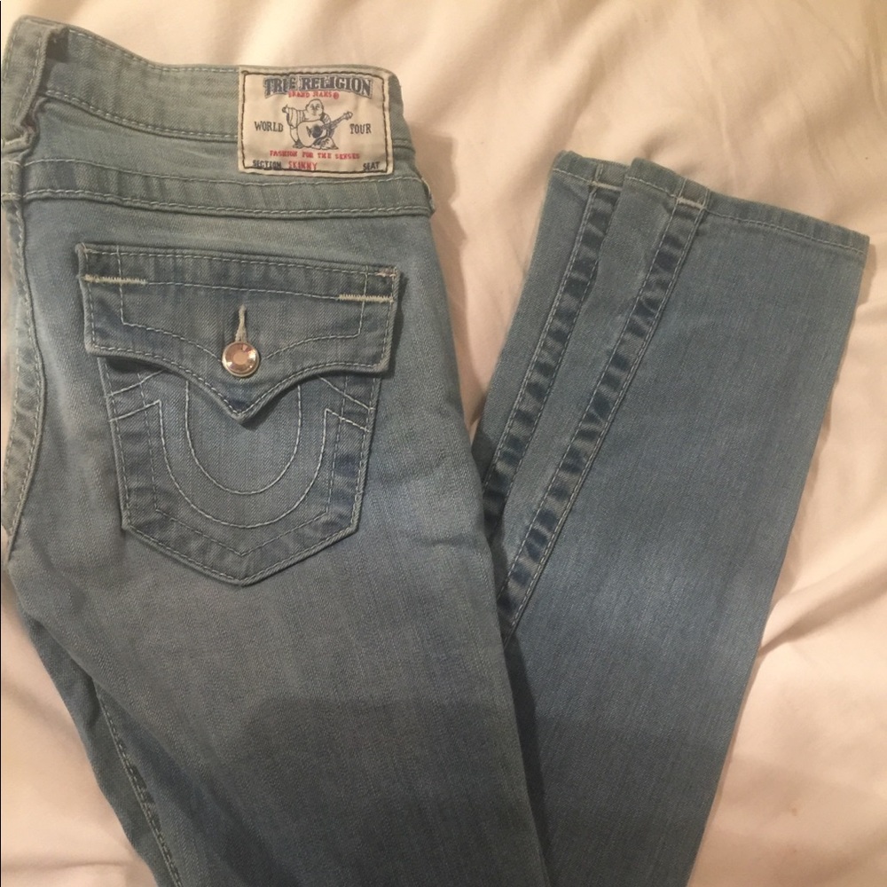 True Religion skinny jeans